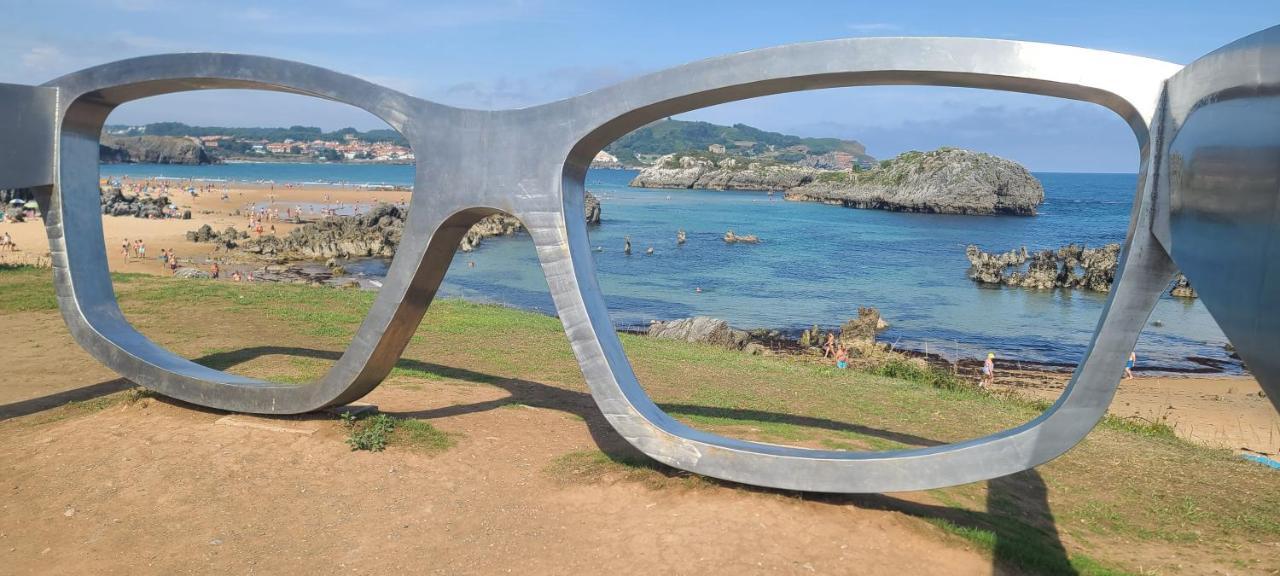 Luminoso Apartamento Playa Ris Con Garaje 노하 외부 사진
